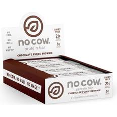 No Cow No Cow Protein Bar Chocolate Fudge Brownie 12 Bars