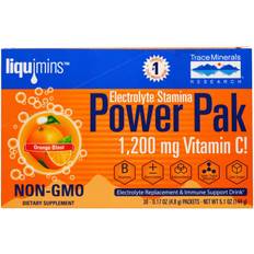 Trace Minerals Research Trace Minerals Research Electrolyte Stamina Power Pak Orange Blast 30 Packets