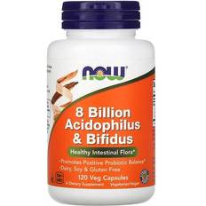 NOW Foods 8 Billion Acidophilus & Bifidus 120 vcaps 120 pcs