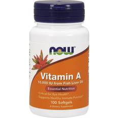 Now Foods VITAMIN A 10.000 IU 100 stk 100 stk