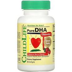 Vitamins & Supplements Childlife Pure DHA Chewable Berry 90 Softgels