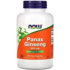 Panax ginseng Now Foods Panax Ginseng 500 mg 250 Capsules