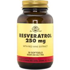 Solgar Resveratrol 250mg 30 Softgels