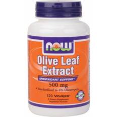 NOW Olivenbladsekstrakt 500 mg 120 Vegetabilske Kapsler