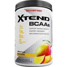 Scivation XTEND Original BCAA Powder Mango Branched Chain Amino Acids Supplement 7g BCAAs Electrolytes for Recovery & Hydration 30 Servings