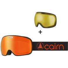 Magnetik, skibriller, mat sort orange Onesize