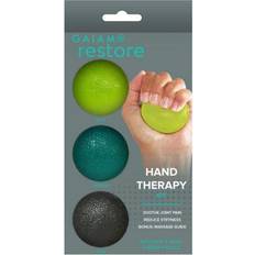 Vihreä Otteen vahvistajat Gaiam Restore Hand Therapy Kit