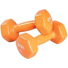 Treningsutstyr SPRI 2x Vinyl Dumbbells 4.5 KG