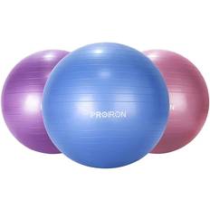 Gymbollar på rea Proiron Balance ball for yoga diameter: 65 cm, thickness: 2 mm, blue, PVC