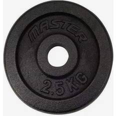 Master Fitness 5 kg Vægtskiver Master Fitness Skolevægt 30 mm, Vægtskiver jern 1,25 kg