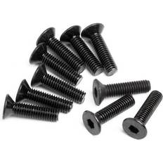 HPI Racing HPI Z084 Flat Head Screw M3X12Mm (Hex Socket/10Pcs)