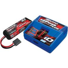 Batteri laddare Traxxas Laddare EZ-Peak Plus 4A och 3S 4000mAh Batteri Combo