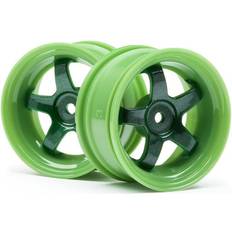 HPI Racing HPI 111090 Work Meister S1 Wheel Green (3Mm Offset/2Pcs)