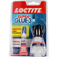 Resistente all'acqua Colle Universali Loctite Super Glue 3 Colla Con Pennello 5 gr