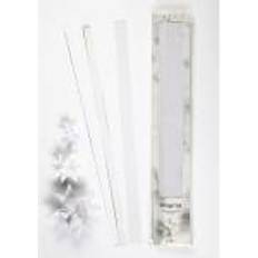 Stjernestrimler Creativ Company HOBBY2YOU Stjernestrimler 10mm jumbo 500 hvid