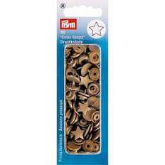 Prym Color Snaps Trykknapper Plast Stjerne Guld 30 stk