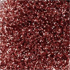 Ekologiska DIY Creativ Company Bio-glimmer, rosa, Dia. 0,4 mm, 10 g/ 1 burk