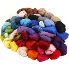 Creativ Company Karteflor Merino Ass. farver 21my 20g 20 stk