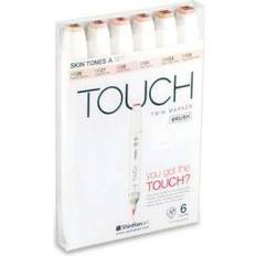 Touch Twin Brush Marker Skin Tones 6teilig