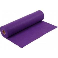 Creotime Hobbyfilt Rulle 45cm x 5m Lilla