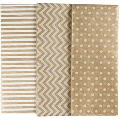 Creativ Company Tissue Paper, 50x70 cm, 17 g, gold, 6 sheet/ 1 pack