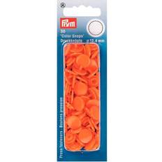 Prym Boutons Pression Ronds Color Snaps Orange