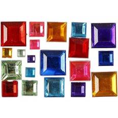 Creative Rhinestones Mosaik Kvadrat Mixade 1300 st 4-10 mm