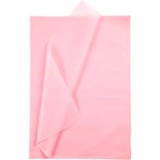 Pink Silk & Crepe Papers Creativ Company Tissue Paper, 50x70 cm, 17 g, light rose, 25 sheet/ 1 pack