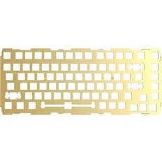 Glorious GMMK PRO 75 % Switch Plate ISO Blass Opgraderings tilbehør Guld