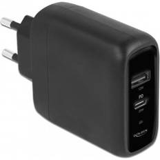 Rejseadapter usb c DeLock strømforsyningsadapter USB, USB-C 32 Watt