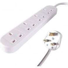 Connekt Gear Extension Lead, 4-Gang, 2M Lead