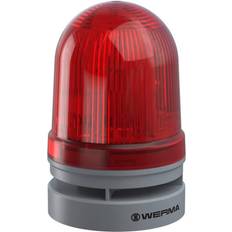 Best Signal Lights WERMA Signaltechnik Light Midi TwinLIGHT Combi 115-230VAC RD 461.110.60 Red 230 V AC 110 dB