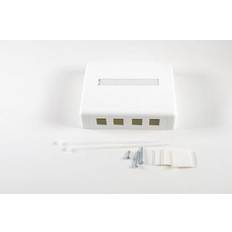 Tyco Electronics Elektronikskabe Tyco Electronics Office Box 4 Port Amp Universal Hvid