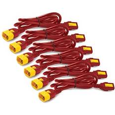 Schneider Electric strømkabelpakke IEC 60320 C13 til IEC 60320 C14 1.2 m