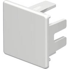 Endestykke 40X40 MM perlehvid ral 9016