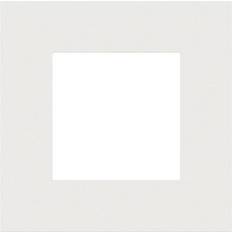Enkelt Ramme Pure White Steel