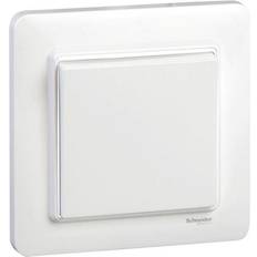Väggströmbrytare Schneider Electric Strömställare EXXACT TRAPP KOMPL VIT