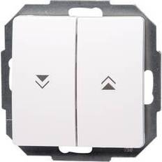 Kopp Insert Shutter switch Paris White 651502087