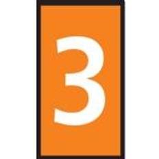 HellermannTyton Ledningsmærke 3 Orange W2