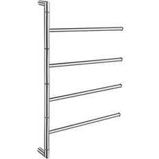 Chroom - Hydraulische Centrale Verwarming Handdoekradiatoren Smedbo Outline Lite FK634