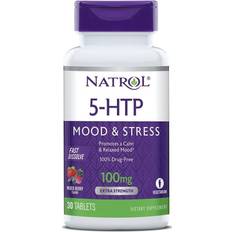 Vitamins & Supplements Natrol 5-HTP Mood & Stress 100mg 30 pcs