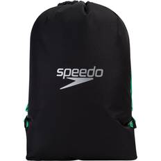 Solid Colours Gymsacks Speedo Pool Bag - Black/Green