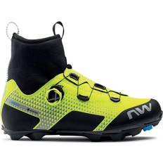 Women - Yellow Cycling Shoes Northwave Celsius XC Arctic GTX - Yellow