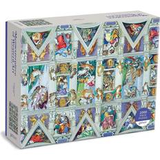 Galison Legpuzzels Galison Sistine Chapel Ceiling Meowsterpiece Of Western Art 2000 Piece Puzzle