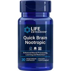 Vitamins & Supplements Life Extension Quick Brain Nootropic 30 pcs