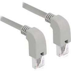 DeLock Angled RJ45-RJ45 S/FTP Cat6 0.5m