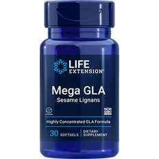 Fatty Acids Life Extension Mega GLA Sesame Lignans 30 pcs