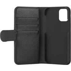 Essentials Apple iPhone 12 mini Mobiletuier Essentials 3 Card PU Wallet Case for iPhone 12 mini