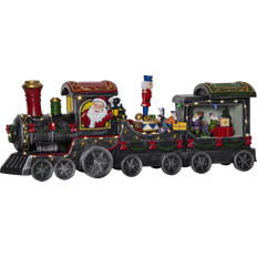 Star trading panorama largeville Panorama Largeville Santa's Christmas Train Jullampa 20cm