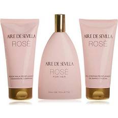 Aire De Sevilla Women's Perfume Set RosÃ¨ Aire Sevilla (3 pcs) (3 pcs)